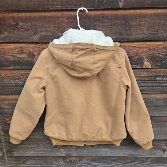 Carhartt Wildwood Jacket as seen on Yellowstone. Carhartt Brown. Removable Hood. - Picture 6 of 8
